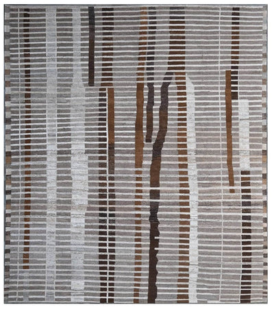 Tappeto design moderno multicolore, fatto a mano 294x246cm - CarpetLiving
