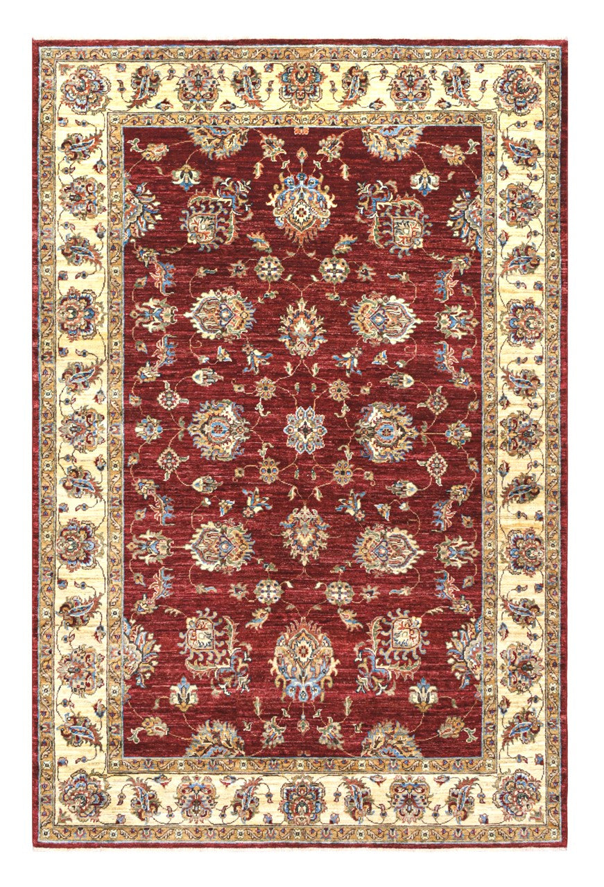 Handmade Premium Ziegler Farahan Wool Rug, 254x170cm