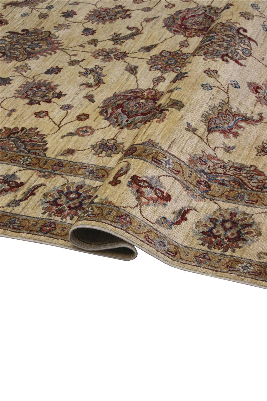 Tappeto Ziegler Farahan premium in lana, fatto a mano 270x179cm