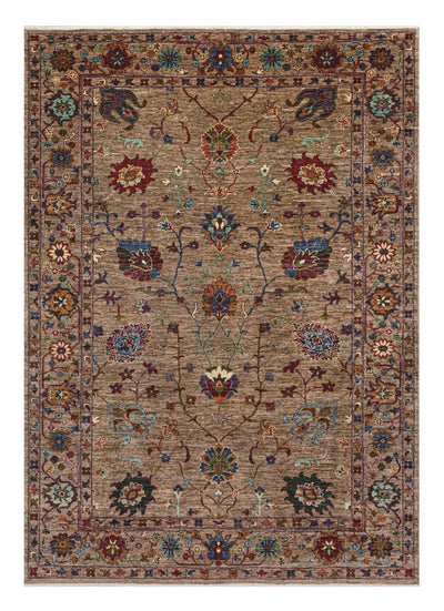 Handmade Ziegler Decorative Floral Rug, 243x177cm