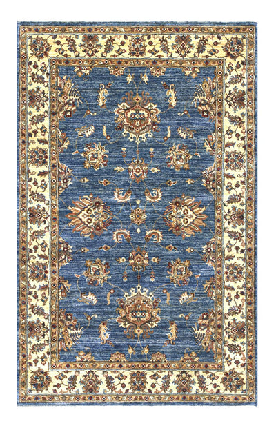 Handmade Premium Ziegler Farahan Wool Rug, 186x119cm