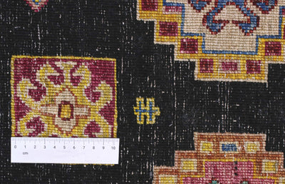Tappeto Afghan multicolore in lana, fatto a mano 248x165cm - CarpetLiving