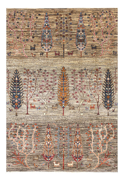Handmade Ziegler Decorative Floral Rug, 187x124cm
