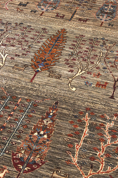 Handmade Ziegler Decorative Floral Rug, 187x124cm