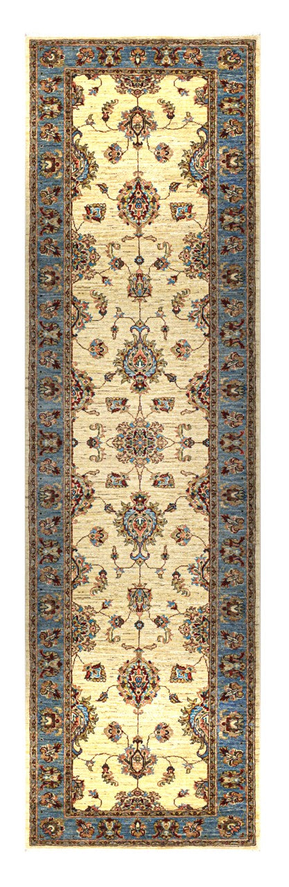 Tappeto Ziegler Farahan premium in lana, fatto a mano 306x87cm