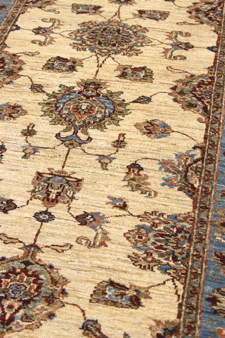 Tappeto Ziegler Farahan premium in lana, fatto a mano 306x87cm