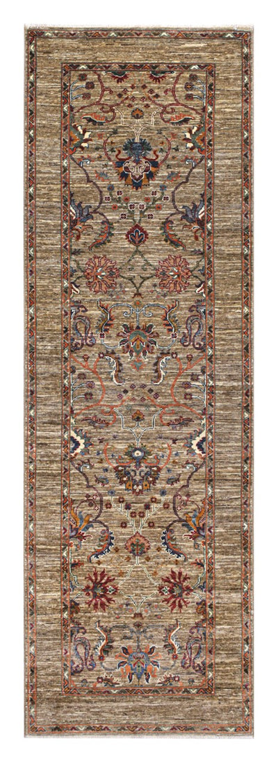 Tappeto Ziegler Decorativo floreale, fatto a mano 271x83cm - CarpetLiving