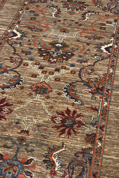 Tappeto Ziegler Decorativo floreale, fatto a mano 271x83cm - CarpetLiving