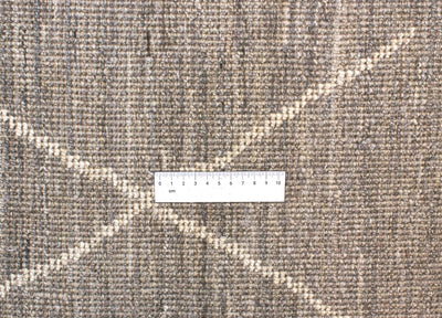 Tappeto design moderno marrone , fatto a mano 416x305cm - CarpetLiving