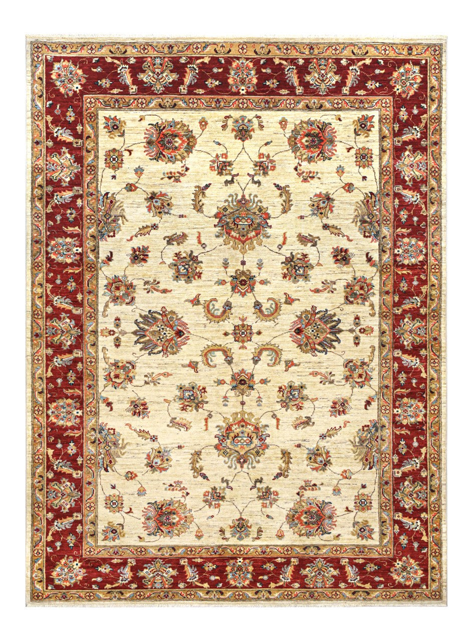 Handmade Premium Ziegler Farahan Wool Rug, 246x179cm