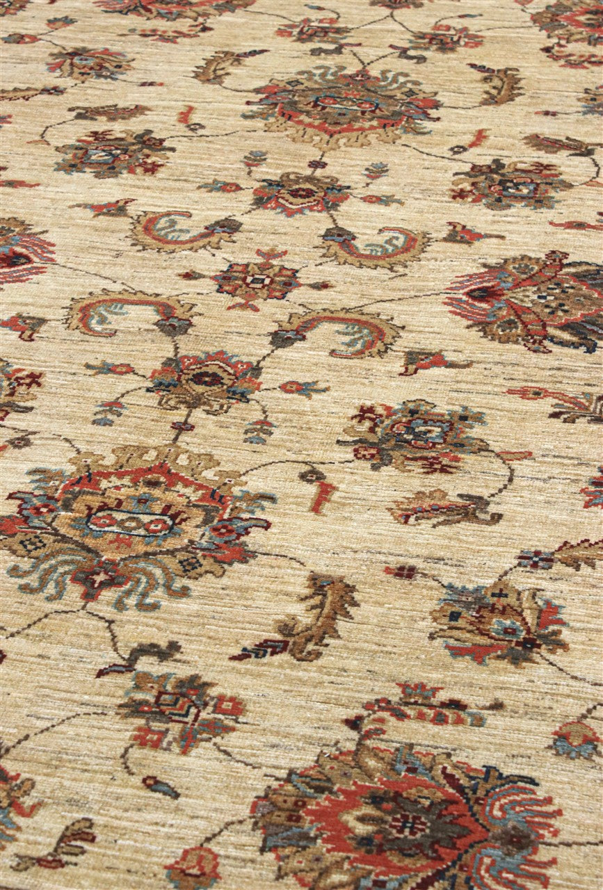 Handmade Premium Ziegler Farahan Wool Rug, 246x179cm