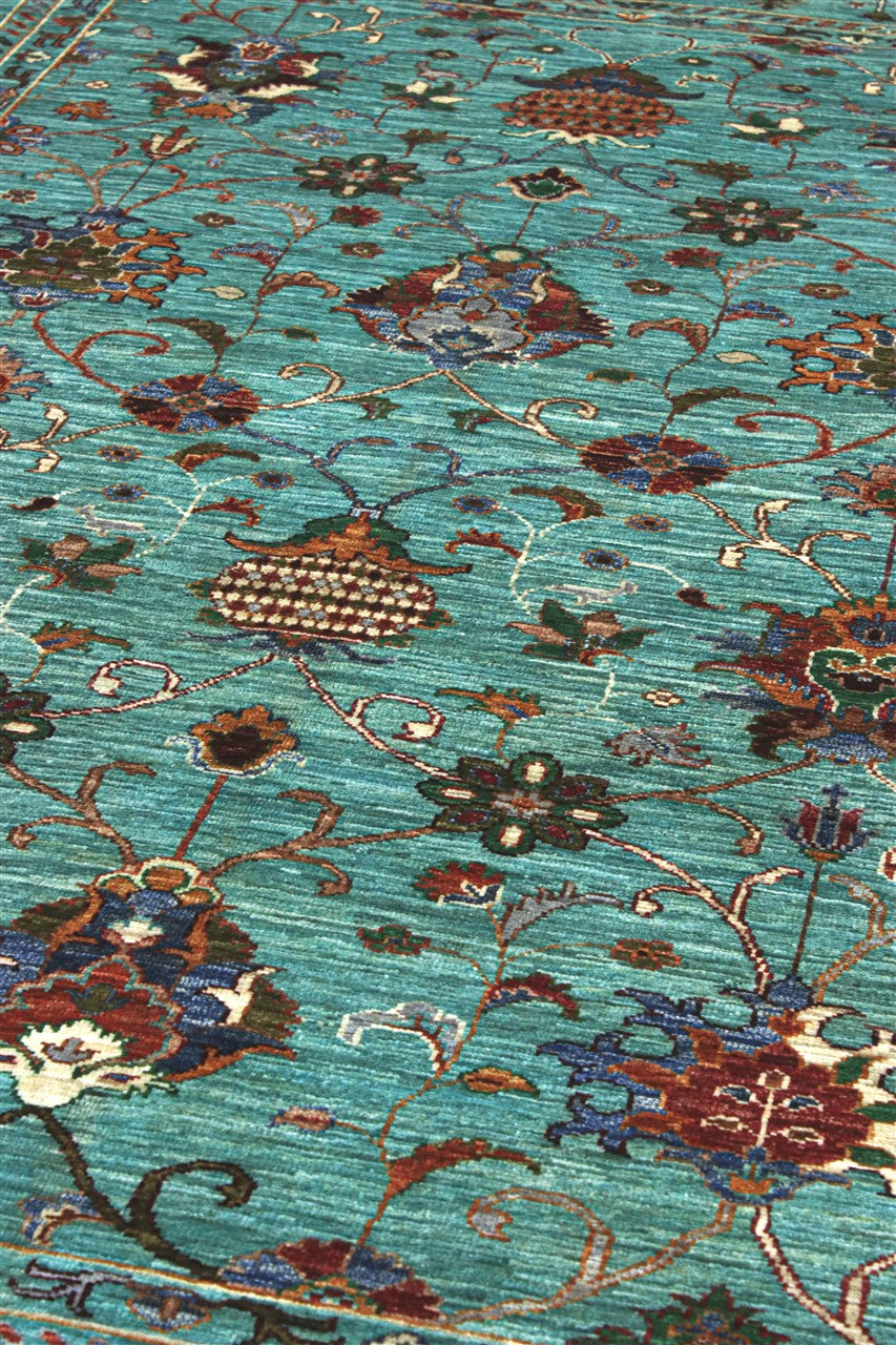 Tappeto Ziegler Decorativo floreale, fatto a mano 240x173cm
