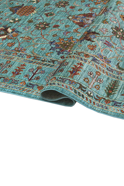Handmade Ziegler Decorative Floral Rug, 240x173cm