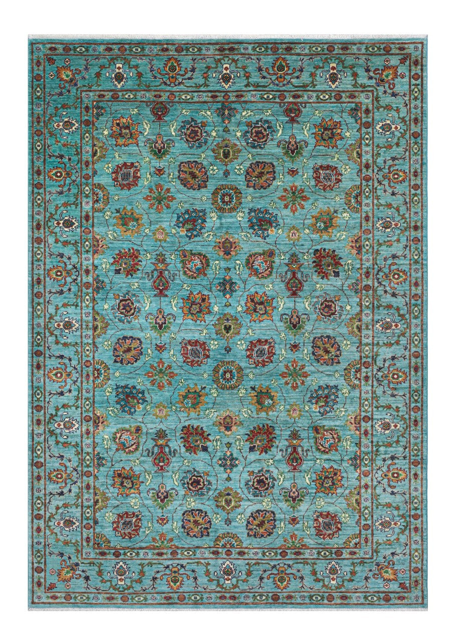 Tappeto Ziegler Decorativo floreale, fatto a mano 241x171cm