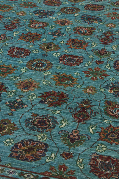 Handmade Ziegler Decorative Floral Rug, 241x171cm