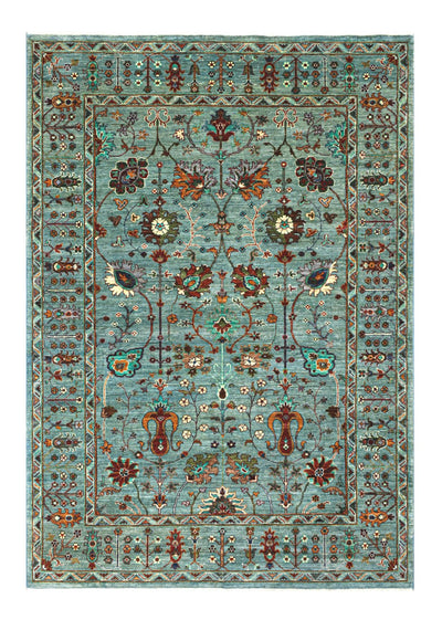Handmade Ziegler Decorative Floral Rug, 246x176cm