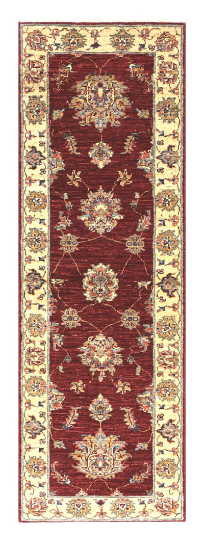 Tappeto Ziegler Farahan premium in lana, fatto a mano 192x61cm - CarpetLiving