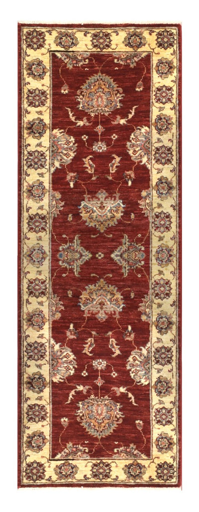 Tappeto Ziegler Farahan premium in lana, fatto a mano 187x60cm - CarpetLiving