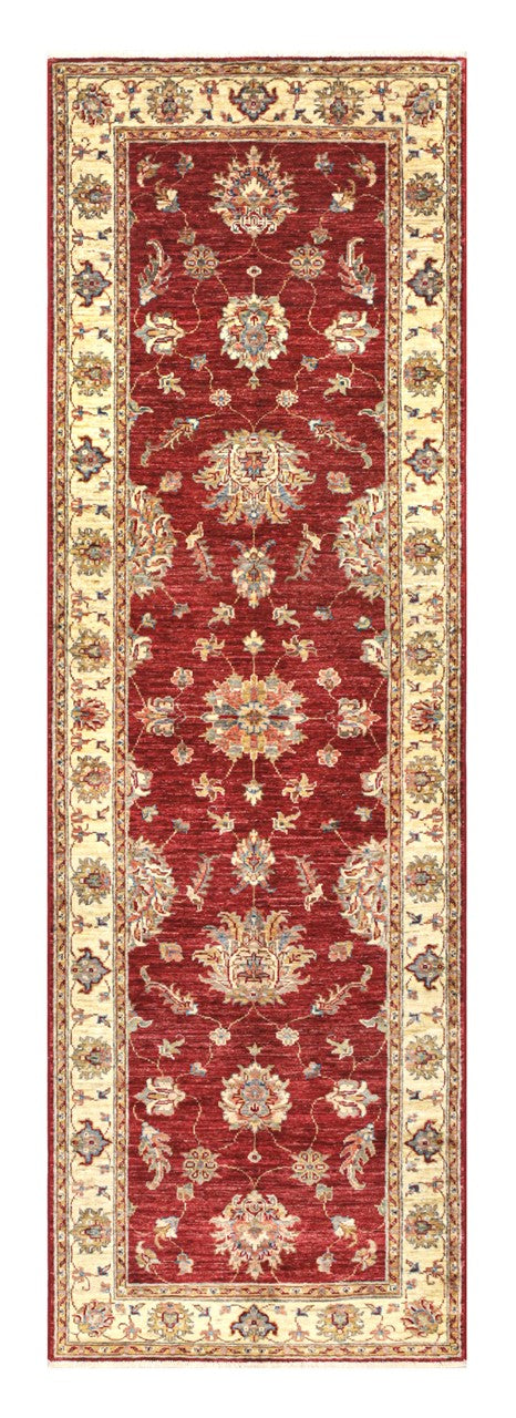 Tappeto Ziegler Farahan premium in lana, fatto a mano 263x83cm