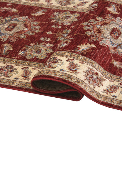 Handmade Premium Ziegler Farahan Wool Rug, 306x83cm
