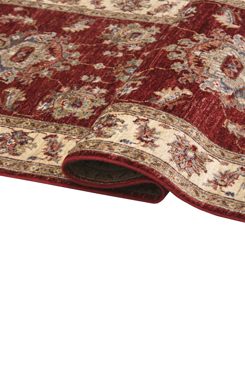 Tappeto Ziegler Farahan premium in lana, fatto a mano 306x83cm