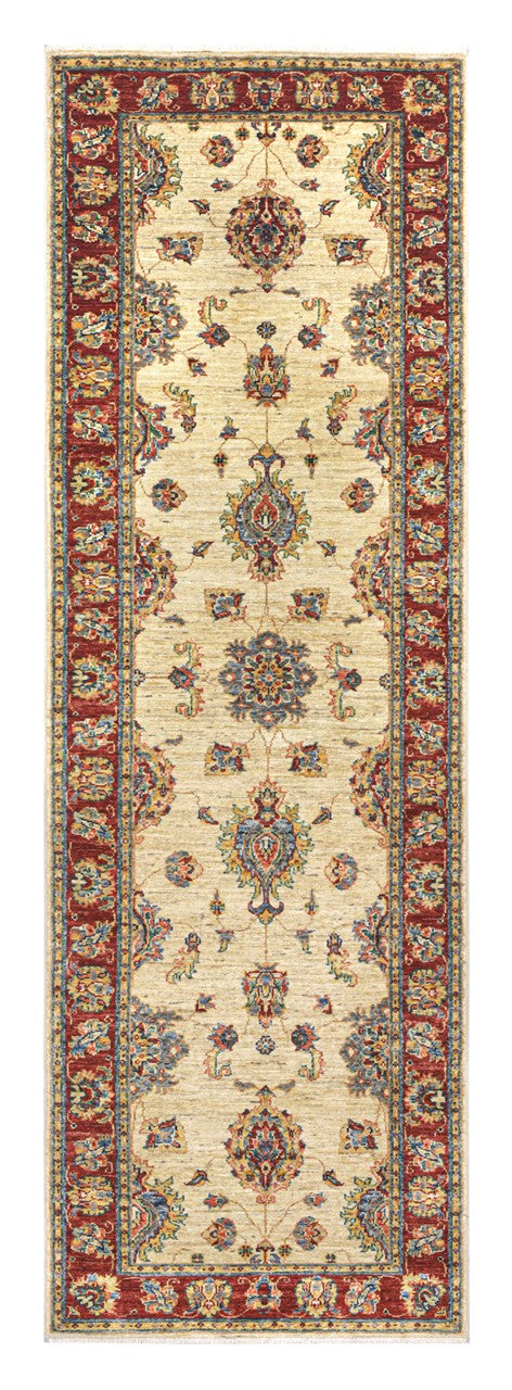 Tappeto Ziegler Farahan premium in lana, fatto a mano 262x86cm