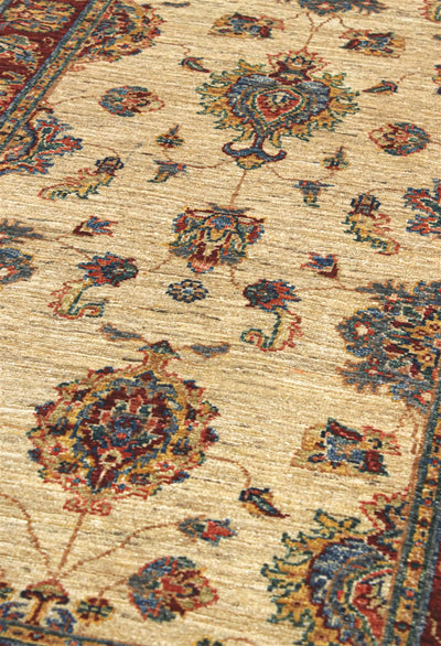 Tappeto Ziegler Farahan premium in lana, fatto a mano 262x86cm - CarpetLiving