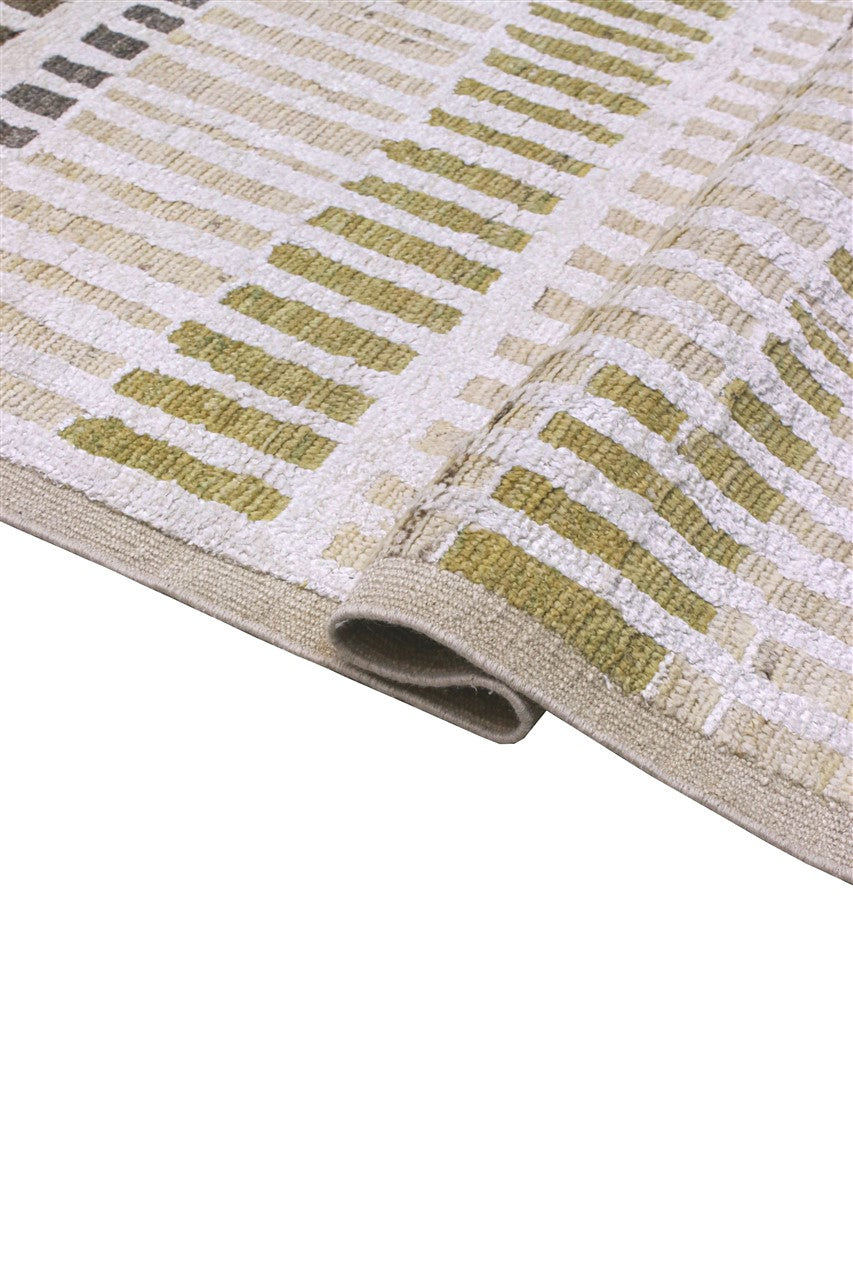 Modern design multi Berber style carpet, handmade 376x279cm
