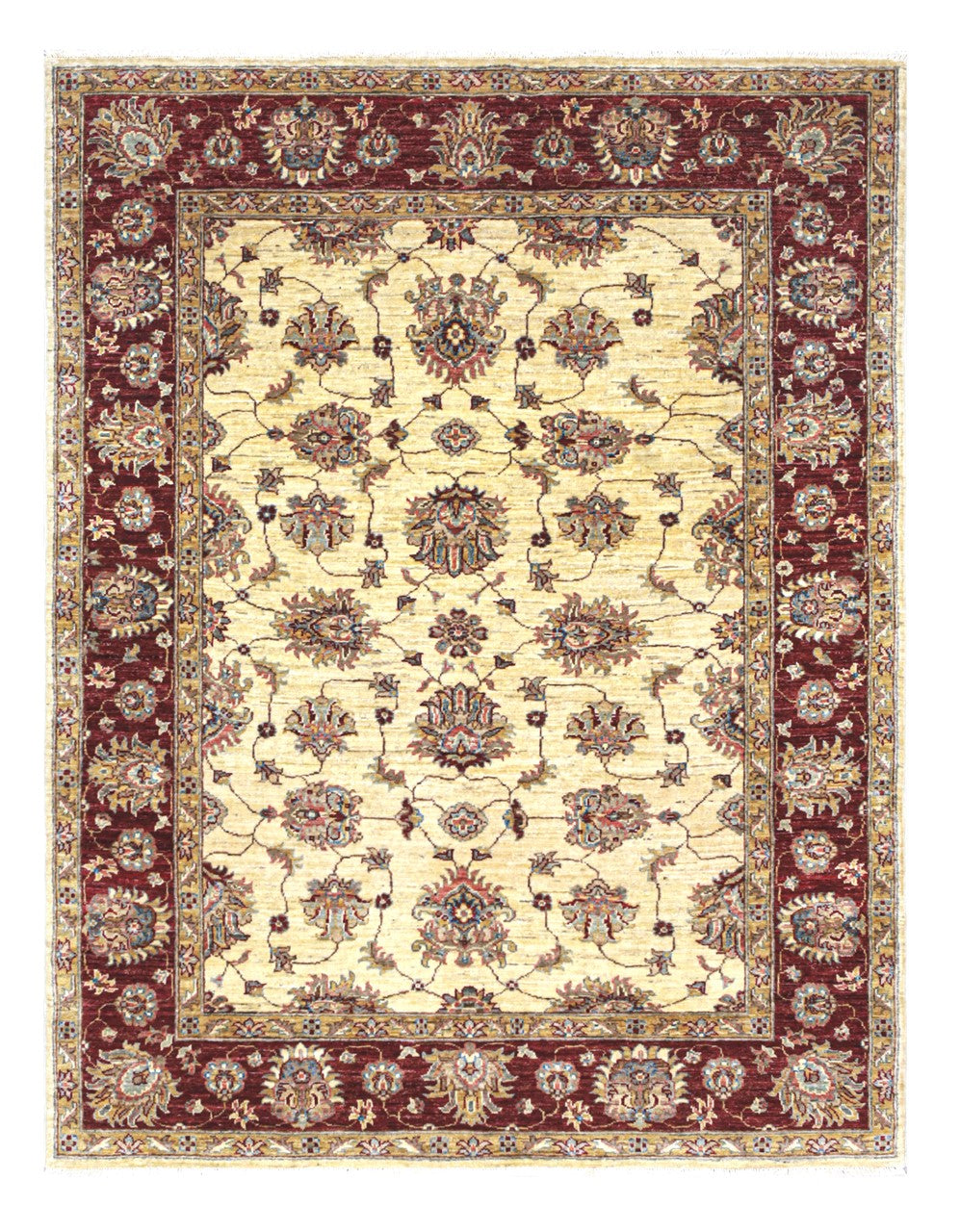 Handmade Premium Ziegler Farahan Wool Rug, 193x150cm