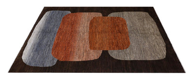 Tappeto moderno di design, fatto a mano, multicolore, 290x215cm - CarpetLiving