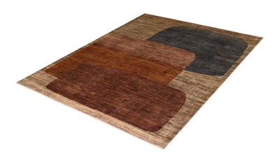 Tappeto moderno di design, fatto a mano, multicolore,  273x225cm - CarpetLiving
