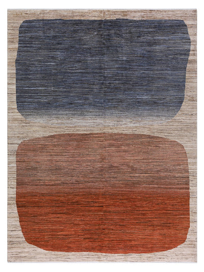 Tappeto moderno di design, fatto a mano, multicolore,  289x218cm - CarpetLiving