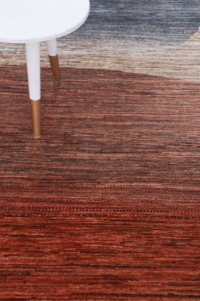 Tappeto moderno di design, fatto a mano, multicolore,  289x218cm - CarpetLiving
