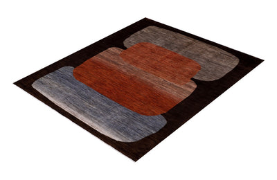 Tappeto moderno di design, fatto a mano, multicolore,  296x220cm - CarpetLiving