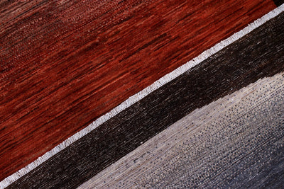 Tappeto moderno di design, fatto a mano, multicolore,  296x220cm - CarpetLiving