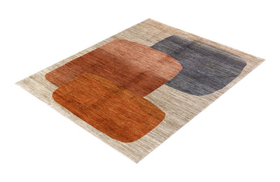 Tappeto moderno di design, fatto a mano, multicolore,  232x180cm - CarpetLiving