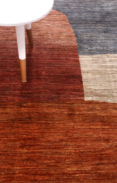 Tappeto moderno di design, fatto a mano, multicolore,  232x180cm - CarpetLiving