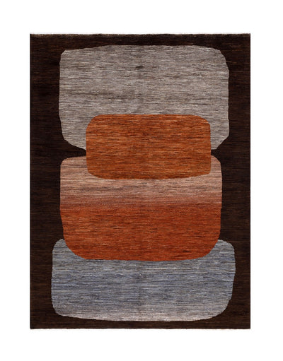 Tappeto moderno di design, fatto a mano, multicolore,  234x171cm - CarpetLiving