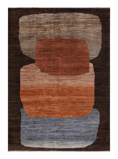 Tappeto moderno di design, fatto a mano, multicolore,  238x172cm - CarpetLiving