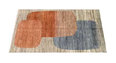 Tappeto moderno di design, fatto a mano, multicolore,  241x174cm - CarpetLiving
