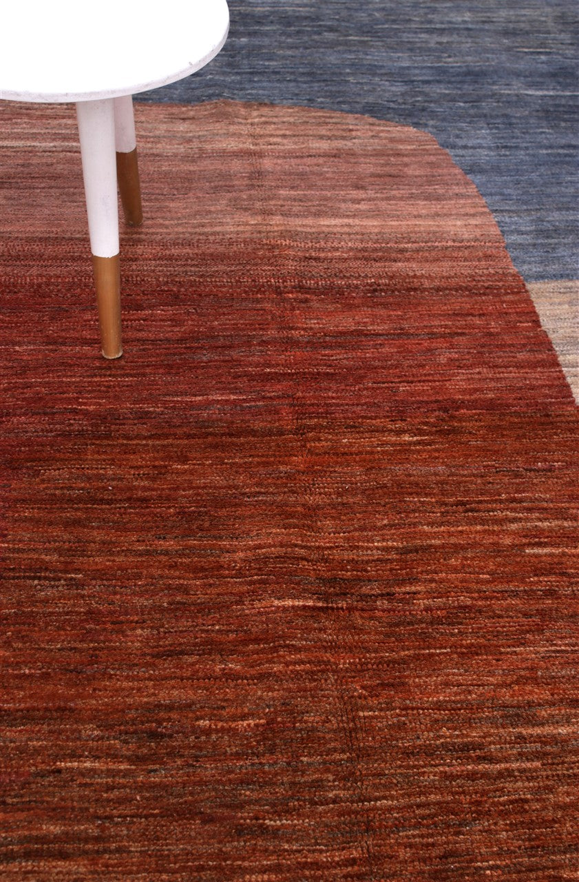 Tappeto moderno di design, fatto a mano, multicolore,  234x172cm
