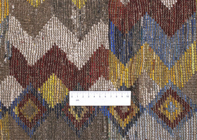 Taimany - Tappeto Tribale in Lana Multicolore - Fatto a Mano 189x132cm - CarpetLiving