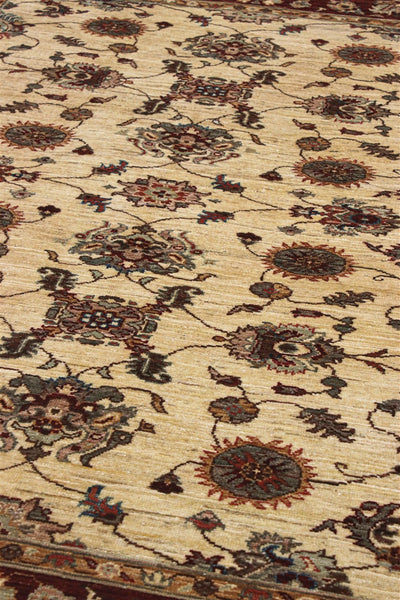 Tappeto Ziegler Farahan premium in lana, fatto a mano 209x151cm - CarpetLiving