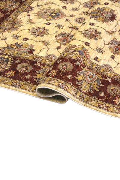 Tappeto Ziegler Farahan premium in lana, fatto a mano 204x152cm - CarpetLiving