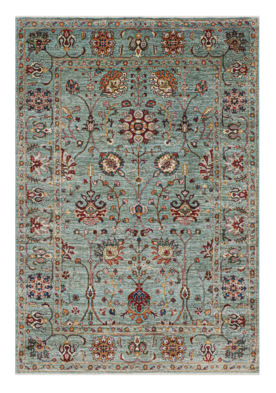 Tappeto Ziegler Decorativo floreale, fatto a mano 242x168cm