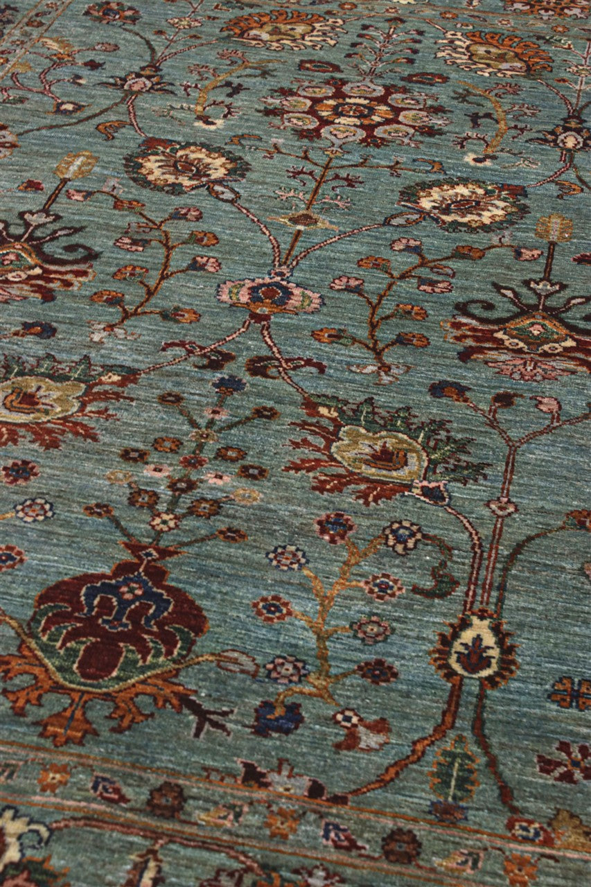 Tappeto Ziegler Decorativo floreale, fatto a mano 242x168cm
