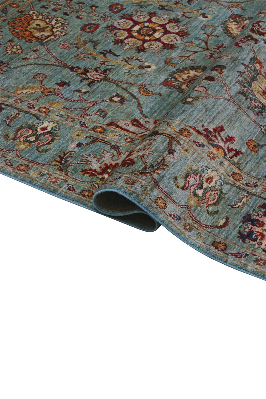 Tappeto Ziegler Decorativo floreale, fatto a mano 242x168cm