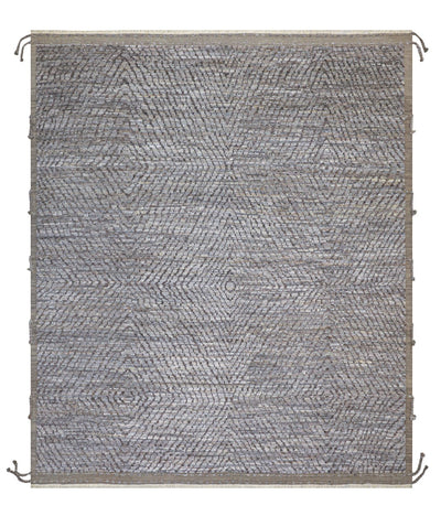 Tappeto design moderno multicolore stile berbero, fatto a mano 353x295cm - CarpetLiving