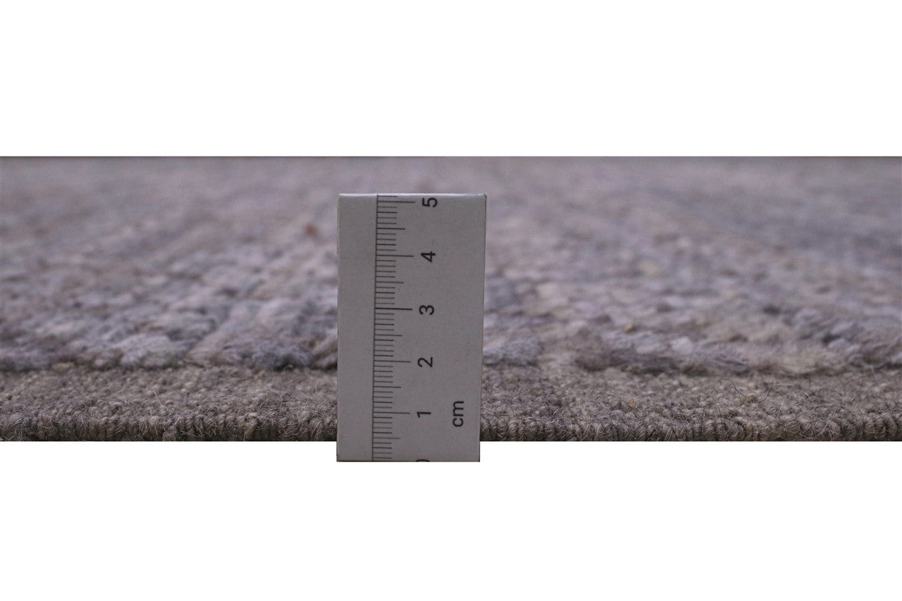 Modern design multi Berber style carpet, handmade 353x295cm