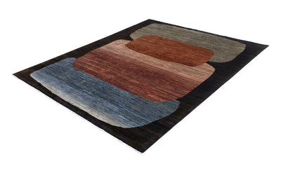 Tappeto moderno di design, fatto a mano, multicolore,  286x220cm - CarpetLiving